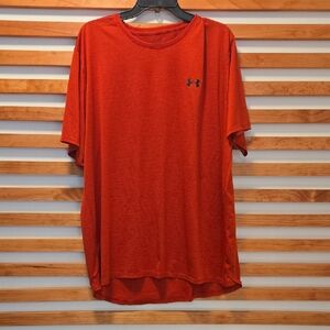 Under Armour Men's Bright Orange Short Sleeve Tee